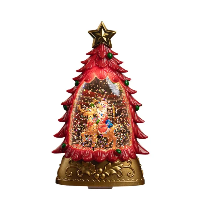2025 Christmas Cute Handmade Santa Shaped Small Ornaments High Quality Resin Crafts Decoration - Image 1