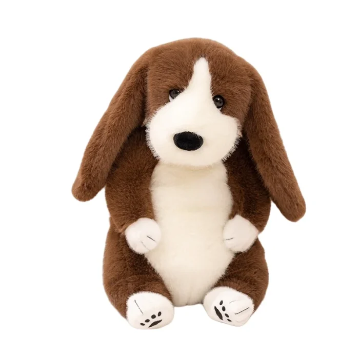 New Arrival Plush Lazy Long Ears Dog Stuffed Animal Home Decoration Children Birthday Gift Soft Lazy Puppy Toy Doll - Image 1