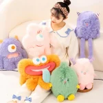 Cute Monster Toy Strike Plush Doll Soft Stuffed Animal Reen Alien Monster Plush Toy for Kids - Image 2